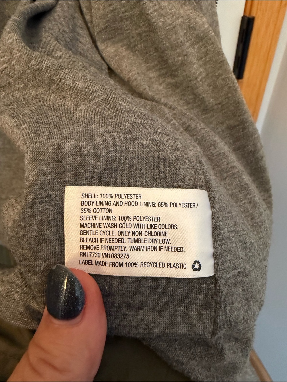 Merona Olive Green Hooded Utility Anorak Jacket - Picture 4 of 5